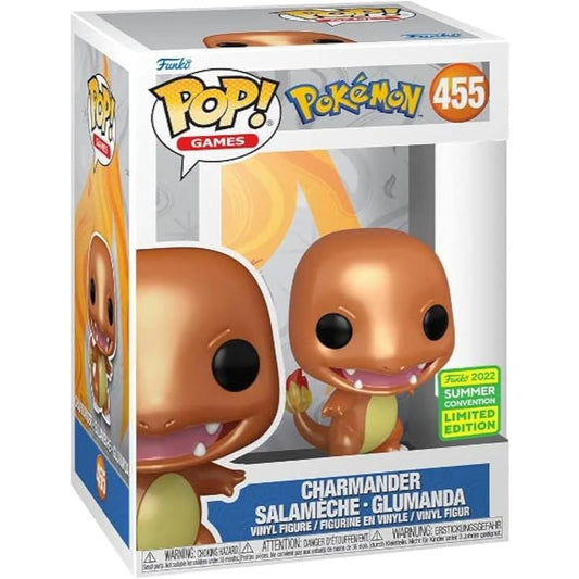 Funko POP Pokemon 455 Charmander 2022 Summer Convention Exclusive