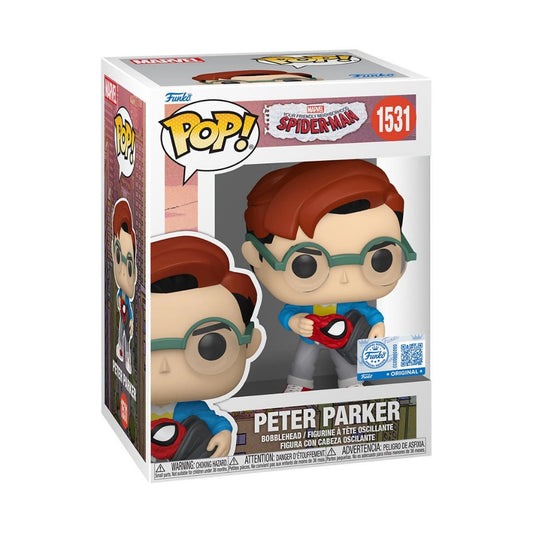 Funko POP Marvel Your Friendly Neighbourhood Spider-Man 1531 Peter Parker Exclusive