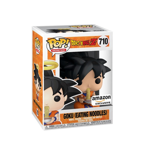 Funko POP Dragon Ball Z 710 Goku (Eating Noodles) Amazon Exclusive