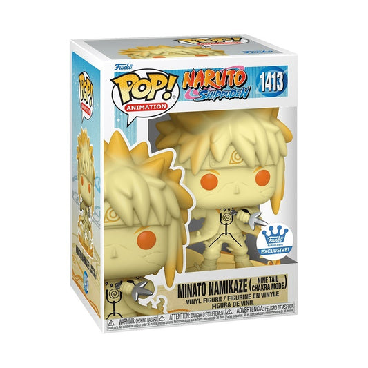 Funko POP Naruto Shippuden 1413 Minato Namikaze (Nine Tail Chakra Mode) Funko Shop Exclusive