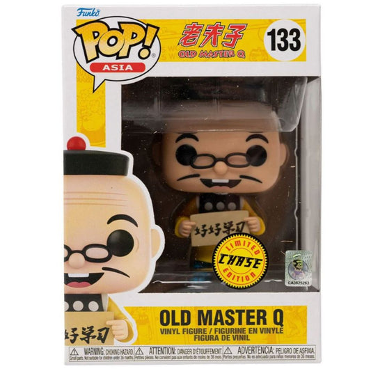 Funko POP Old Master Q Lao Fu Zi 132 Old Master Q Chase