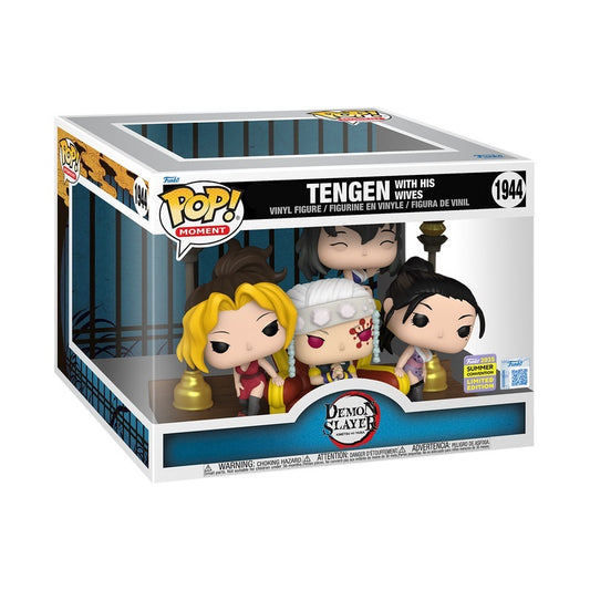 Funko POP Demon Slayer 1944 Tengen With His Wives Anime Moment 2025 Summer Convention Exclusive