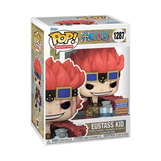 Funko POP One Piece 1287 Eustass Kid 2023 Wondrous Convention Exclusive