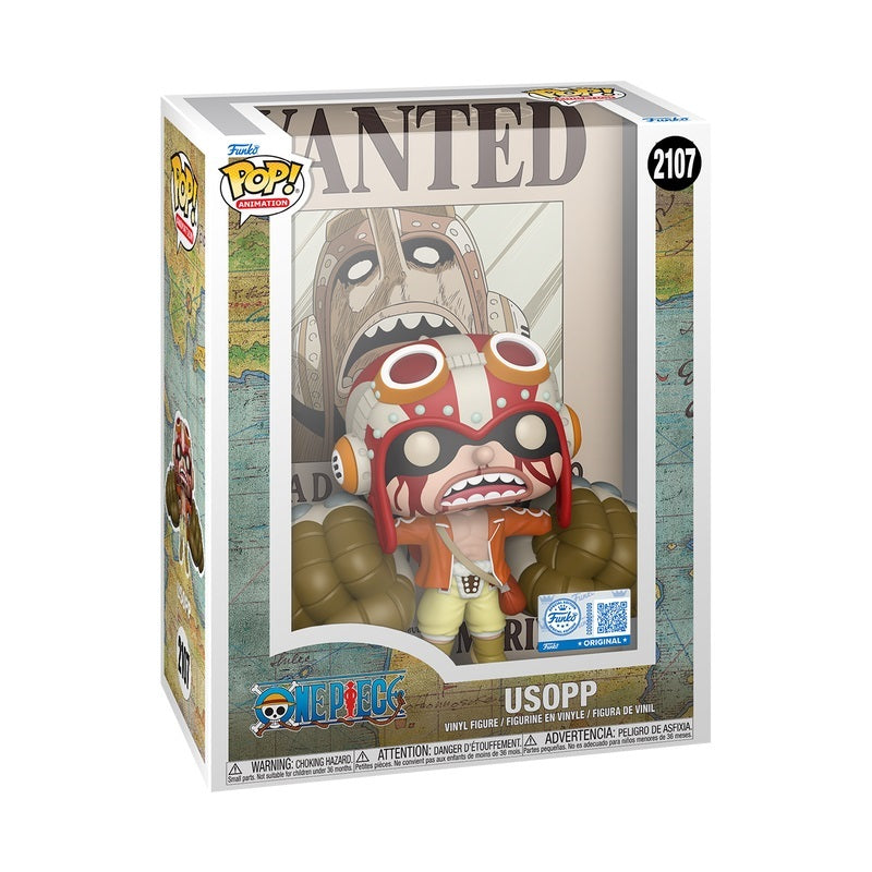 Funko POP One Piece 2107 Usopp (Wanted Poster) Exclusive