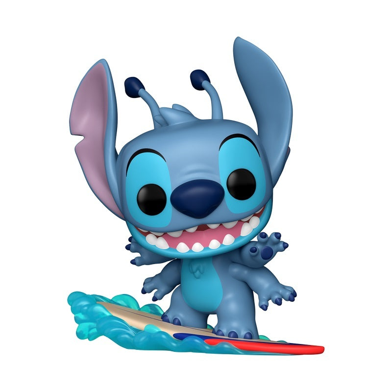 Funko POP Lilo & Stitch 1594 Stitch On Surfboard 2025 Summer Convention Exclusive
