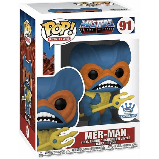 Funko POP Masters Of The Universe 91 Mer-Man Funko Shop Exclusive