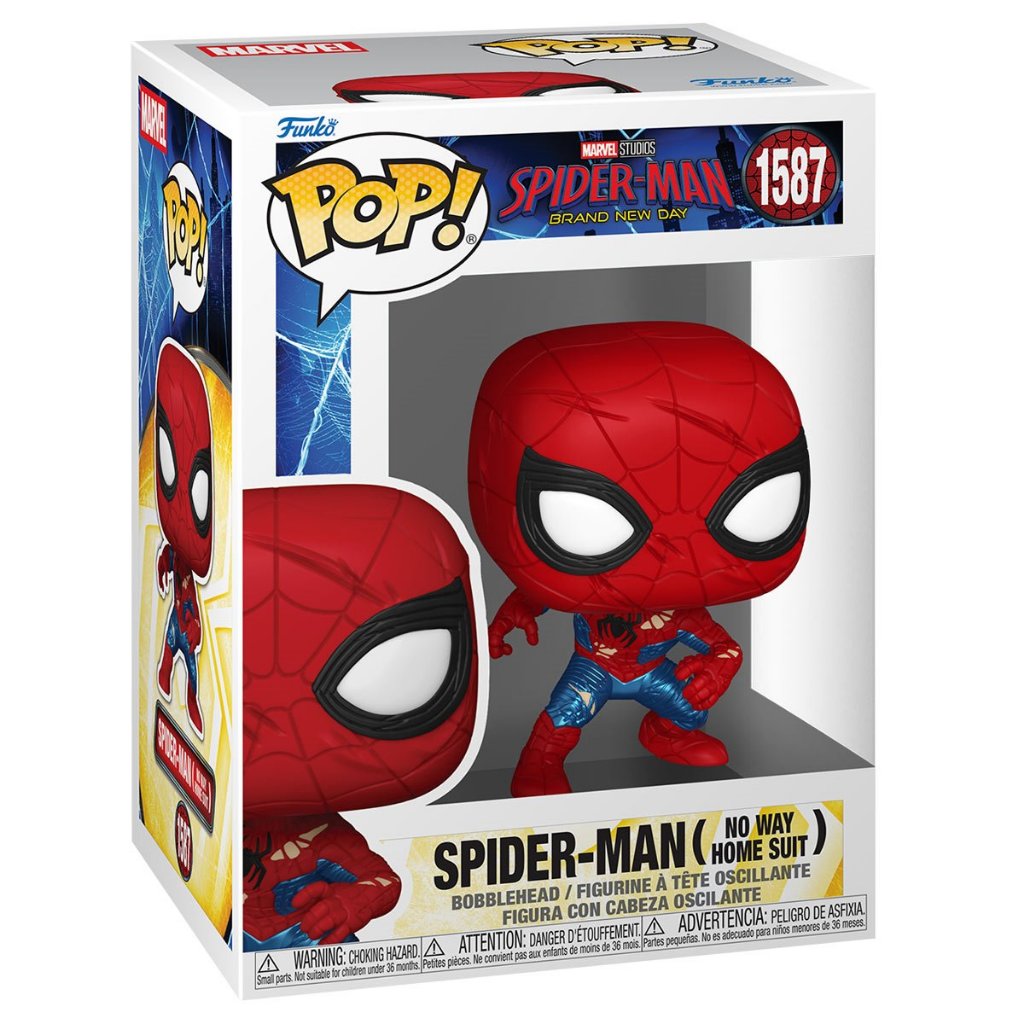 Funko POP Marvel Spider-Man : Brand New Day 1857 Spider-Man (No Way Home Suit)