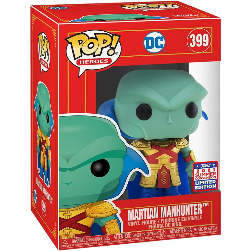 Funko POP DC 399 Martian Manhunter (Imperial) 2021 Summer Convention Exclusive