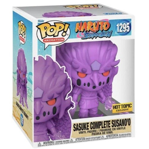 Funko POP Naruto Shippuden 1295 Sasuke Complete Susano'o 6-inch Hot Topic Exclusive