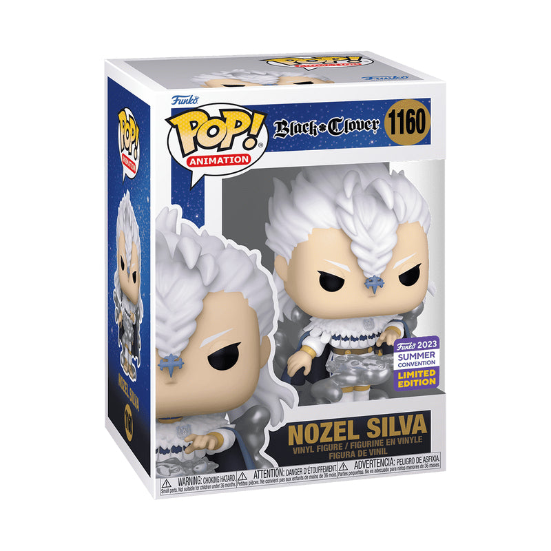 Funko POP Black Clover 1160 Nozel Silva 2023 Summer Convention Exclusive