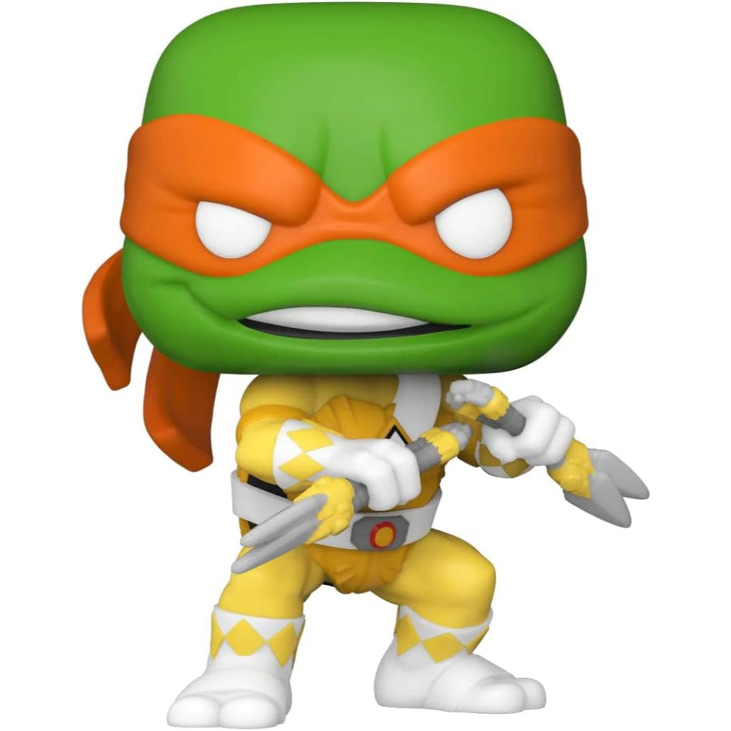Funko POP Teenage Mutant Ninja Turtles x Power Rangers 111 Mikey 2022 Fall Convention Exclusive