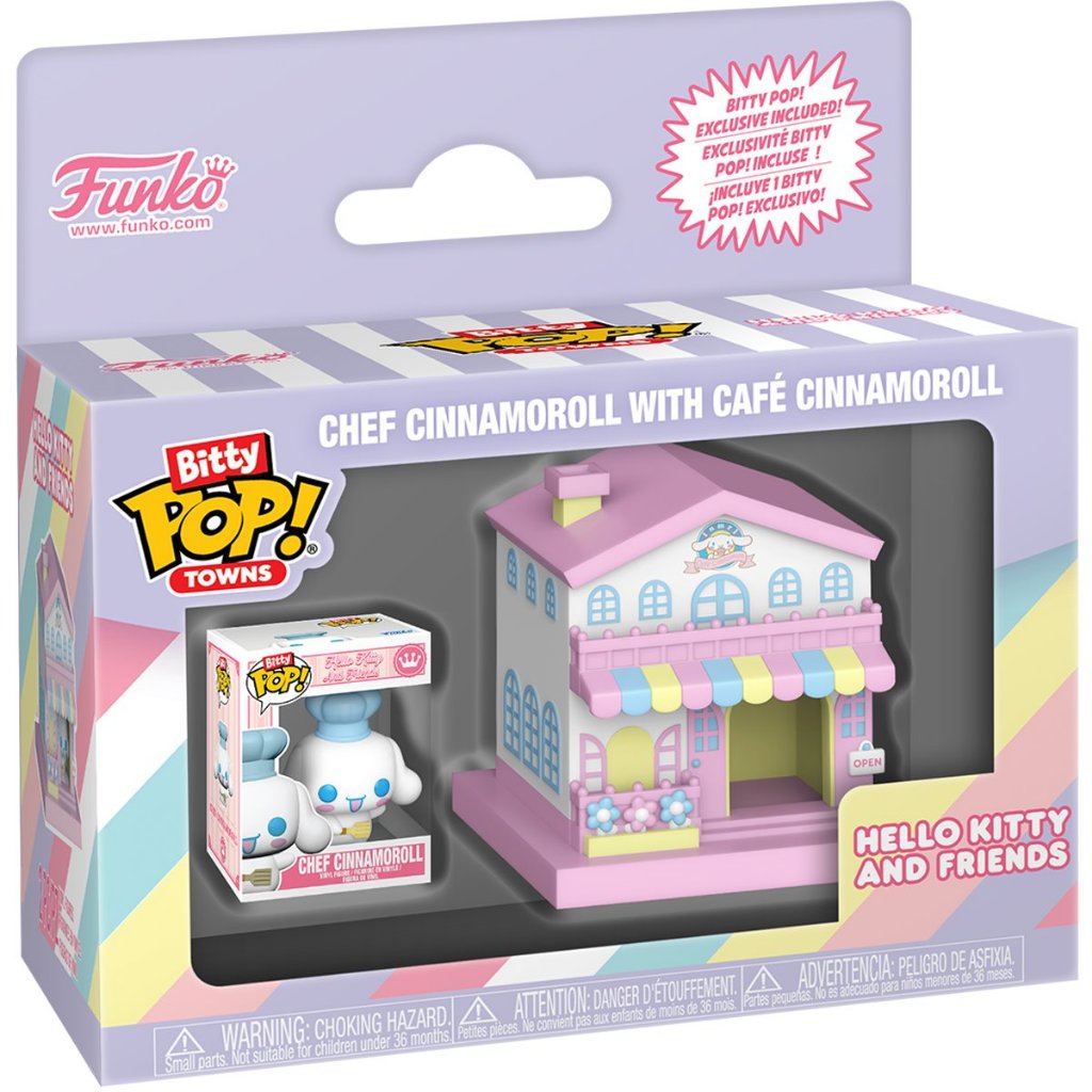 Funko Sanrio Cafe Cinnamoroll Bitty Pop! Town