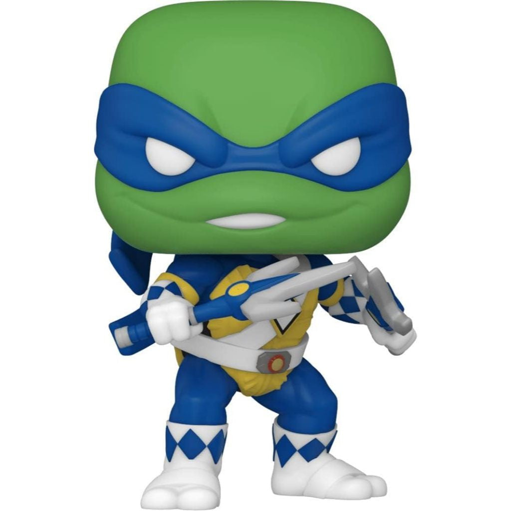 Funko POP Teenage Mutant Ninja Turtles x Power Rangers 104 Leonardo 2022 Summer Convention Exclusive