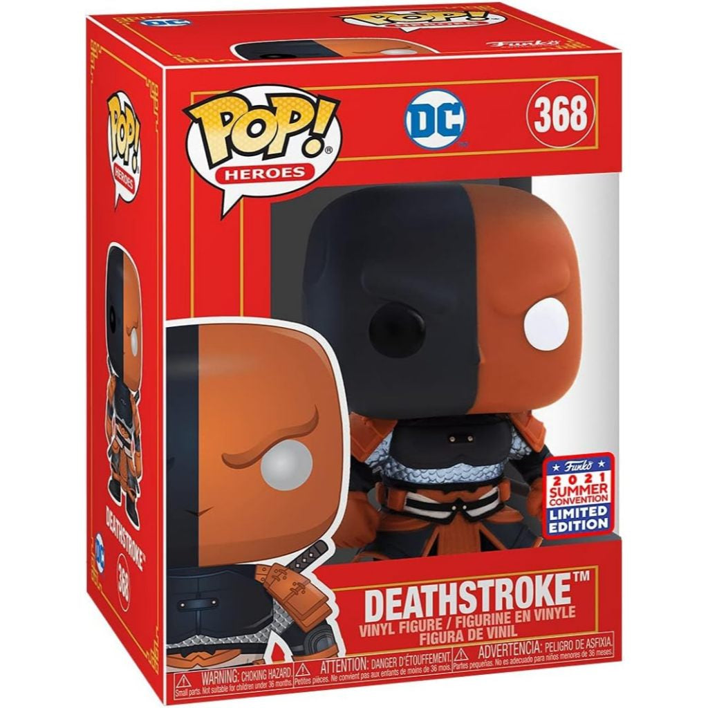 Funko POP DC 399 Deathstroke (Imperial) 2021 Summer Virtual Funkon Exclusive