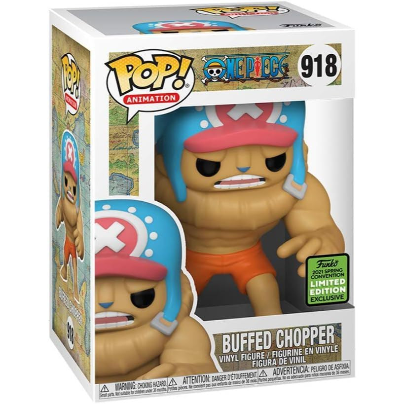 Funko POP One Piece 918 Buffed Chopper 2021 Spring Convention Exclusive