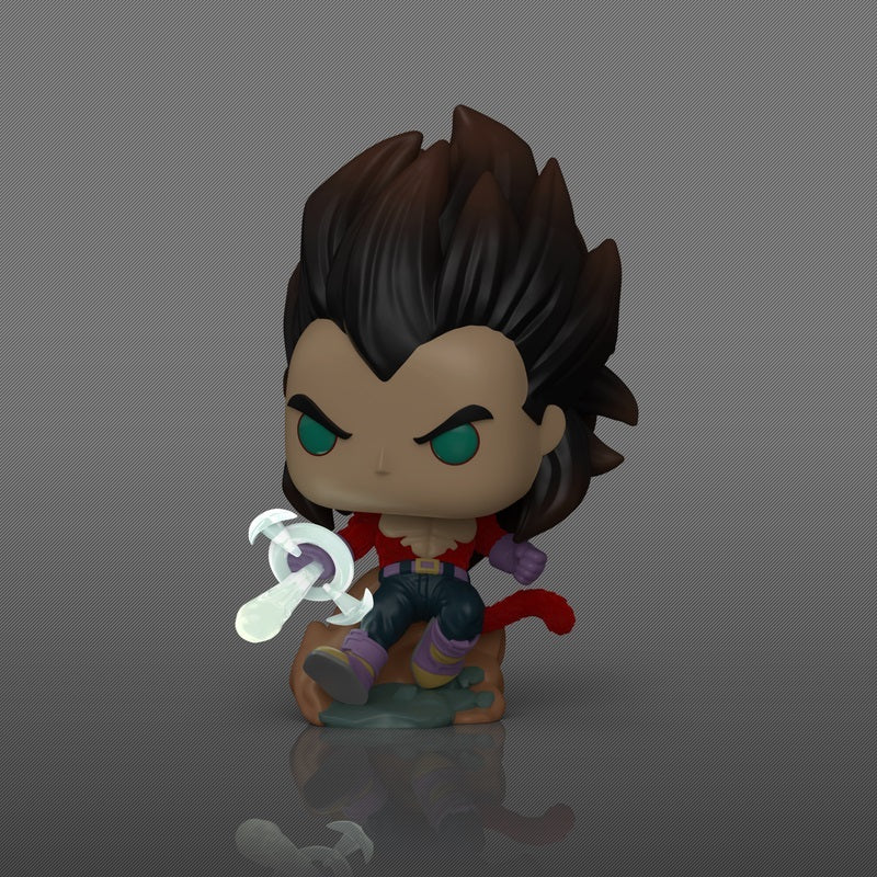 Funko POP Dragon Ball GT 2078 Super Saiyan 4 Vegeta (Flocked) Chase Chalice Exclusive (PR)