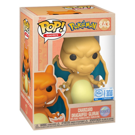 Funko POP Pokemon 843 Charizard (Soft Color)