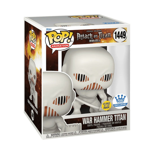Funko POP Attack On Titan 1449 War Hammer Titan (GITD) Funko Shop Exclusive