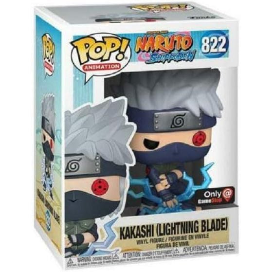 Funko POP Naruto Shippuden 822 Kakashi (Lightning Blade) Gamestop Exclusive