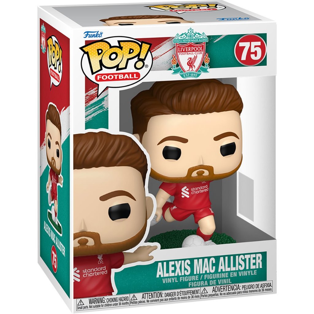 Funko POP Football Liverpool 75 Alexis Mac Allister