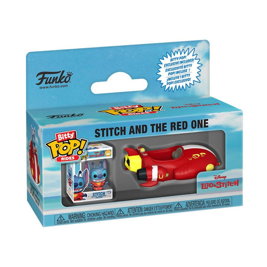 Funko POP Lilo & Stitch Stitch and The Red One Bitty Pop! Ride