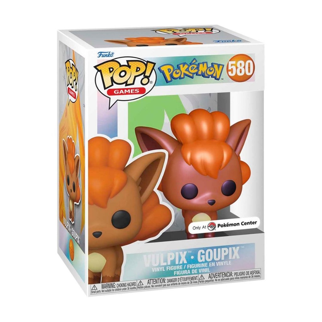 Funko POP Pokemon 580 Vulpix (Pearlescent) Pokemon Center Exclusive