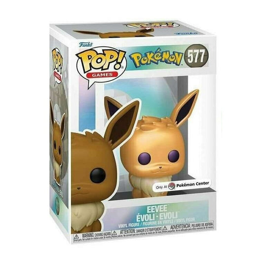 Funko POP Pokemon 577 Eevee (Pearlescent) Pokemon Center Exclusive