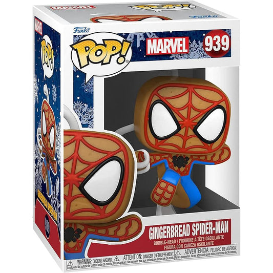 Funko POP Marvel 939 Gingerbread Spider-Man