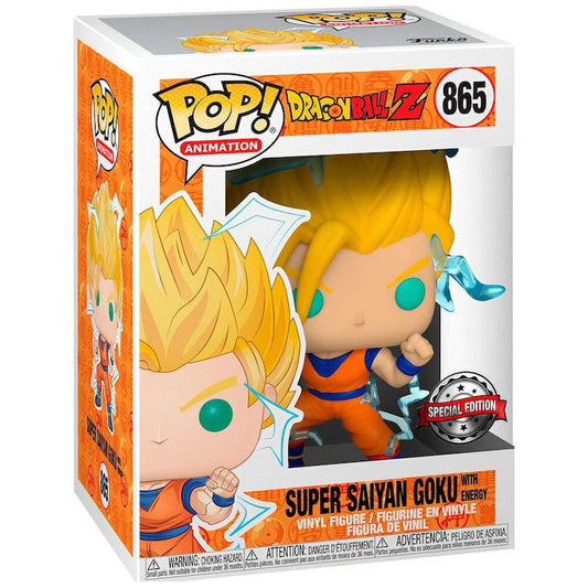 Funko POP Dragon Ball Z 865 Super Saiyan Goku with Energy (SE)