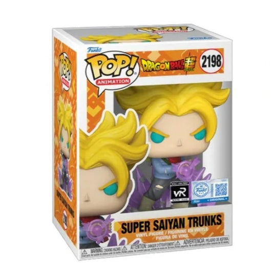 Funko POP Dragon Ball Super 2198 Super Saiyan Trunks vRrare Exclusive (PR)