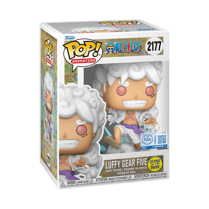 Funko POP One Piece 2177 Luffy Gear Five (GITD) Exclusive