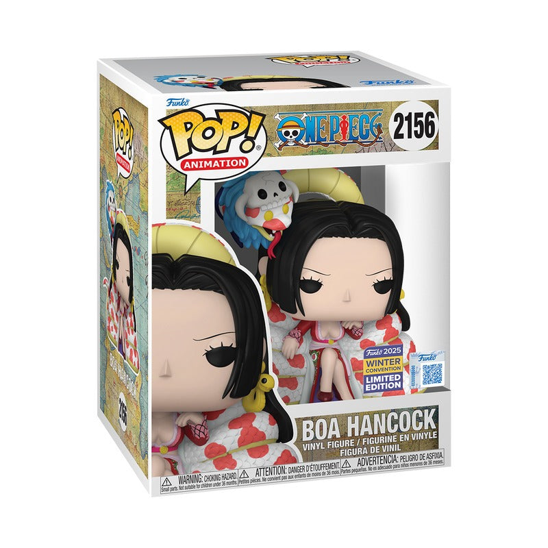Funko POP One Piece 2156 Boa Hancock Premium Pop 2025 Winter Convention Exclusive